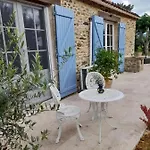 La Petite Maison Bleue Avec Piscine Loubejac
