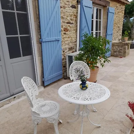 La Petite Maison Bleue Avec Piscine * Loubejac