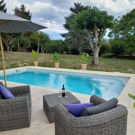 La Petite Maison Bleue Avec Piscine