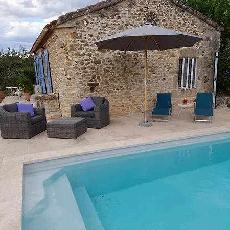 La Petite Maison Bleue Avec Piscine