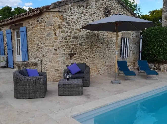 La Petite Maison Bleue Avec Piscine Feriehus *