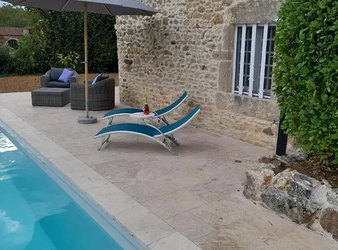 La Petite Maison Bleue Avec Piscine Feriehus Loubejac