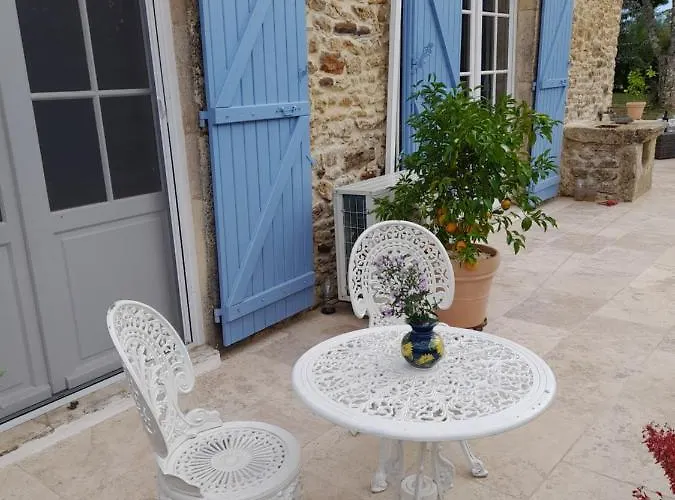 La Petite Maison Bleue Avec Piscine * Loubejac